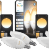 Philips Hue Kaarslamp White Ambiance E14 6-Pack