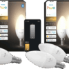 Philips Hue Kaarslamp White E14 3-Pack