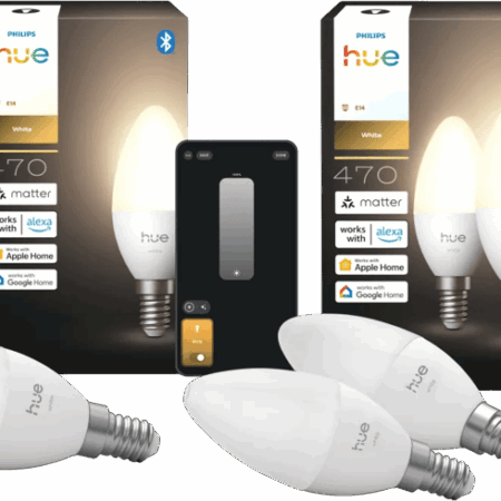 Philips Hue Kaarslamp White E14 3-Pack