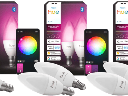 Philips Hue Kaarslamp White and Color E14 5-Pack