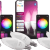 Philips Hue Kaarslamp White and Color E14 6-Pack