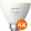 Philips Hue Kogellamp White E14 4-pack