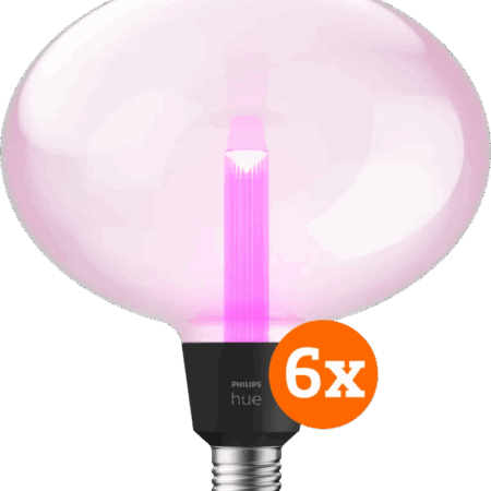 Philips Hue Lightguide Ellipse White and Color E27 6-pack