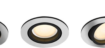 Philips Hue Milliskin inbouwspot White Ambiance - rond - Aluminium - 12-pack