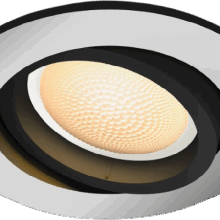 Philips Hue Milliskin inbouwspot White Ambiance - rond - Aluminium