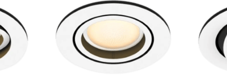Philips Hue Milliskin inbouwspot White Ambiance - rond - Wit - 3-pack