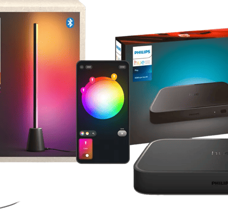 Philips Hue Play Tafellamp White and Color + HDMI Sync Box 8K