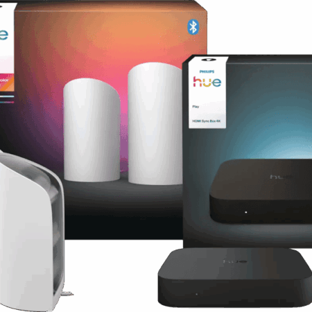 Philips Hue Play Wall Washer Wit Duo Pack + HDMI Sync Box 4K