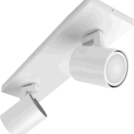 Philips Hue Runner opbouwspot White Ambiance - 2 Spots - Wit + Dimmer