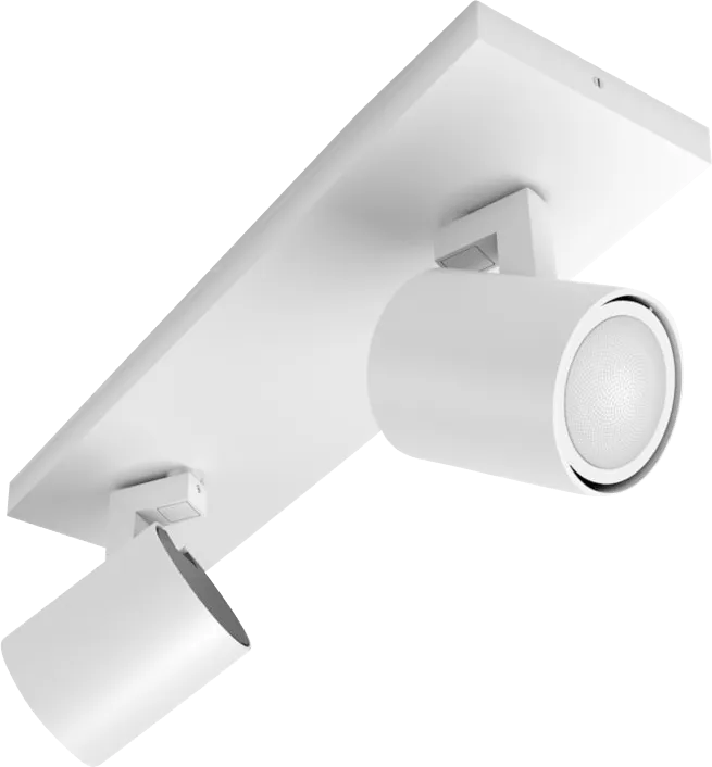 Philips Hue Runner opbouwspot White Ambiance - 2 Spots - Wit + Dimmer