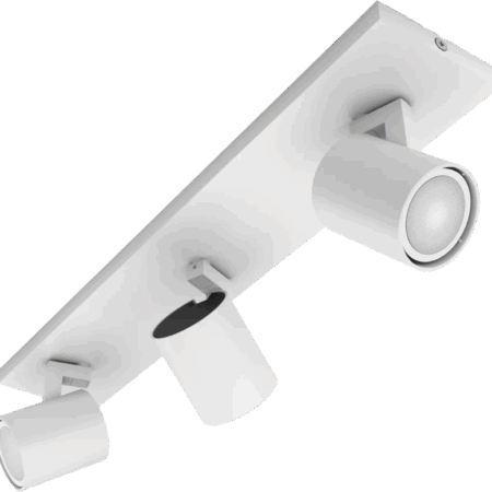 Philips Hue Runner opbouwspot White Ambiance - 3 Spots - Wit + Dimmer