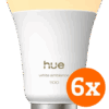Philips Hue White Ambiance E27 1100lm 6-pack