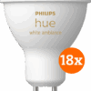 Philips Hue White Ambiance GU10 18-pack