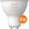 Philips Hue White Ambiance GU10 6-pack