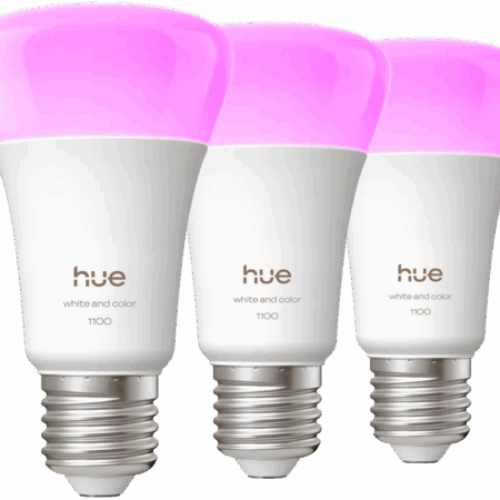 Philips Hue White and Color E27 1100lm 3-pack