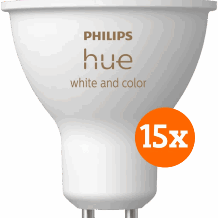 Philips Hue White and Color GU10 15-pack