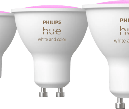 Philips Hue White and Color GU10 3-pack