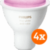 Philips Hue White and Color GU10 4-pack