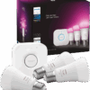 Philips Hue White and Color Startpakket E27 3-pack + Bridge