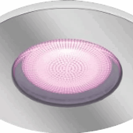 Philips Hue Xamento badkamer inbouwspot White and Color - Chroom - Rond 12-pack