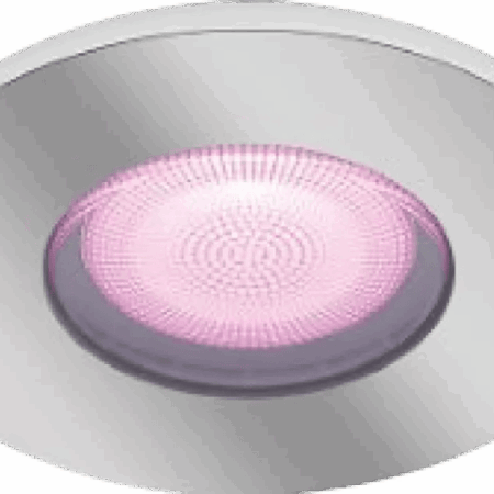 Philips Hue Xamento badkamer inbouwspot White and Color - Chroom - Rond 6-pack
