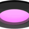 Philips Hue inbouwspot Slim - White and color - 90mm - zwart