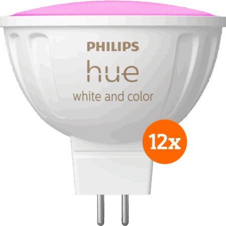 Philips Hue spot White and Color MR16 12-pack