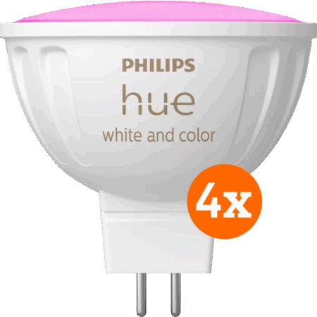 Philips Hue spot White and Color MR16 4-pack