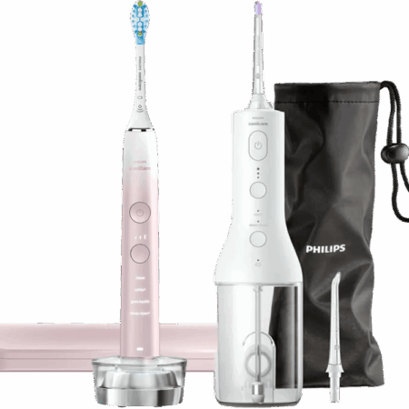 Philips Sonicare DiamondClean 9000 HX9911/84 + Power Flosser Wit