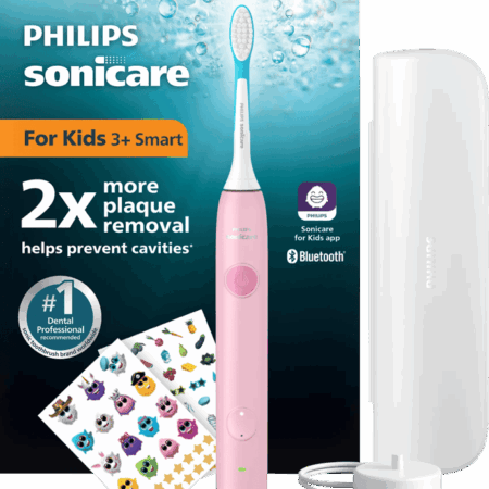 Philips Sonicare For Kids 3+ Smart HX6600/41 Roze