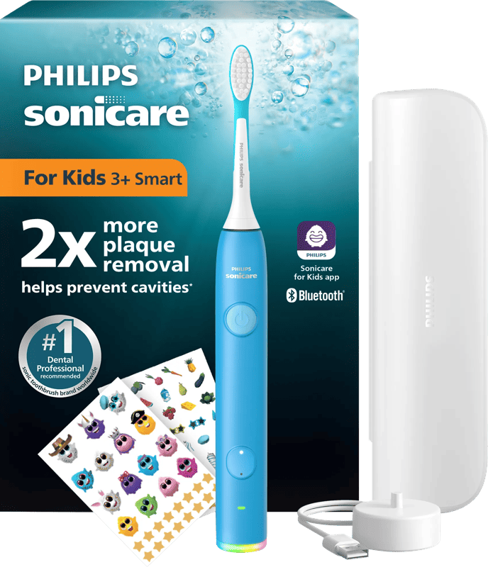 Philips Sonicare For Kids 3+ Smart HX6600/42 Blauw