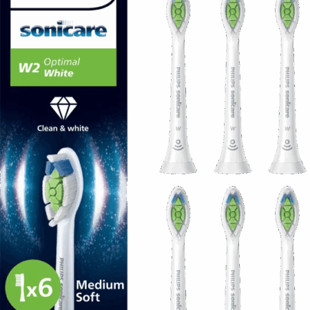 Philips Sonicare Optimal White HX6066/87 Wit (6 stuks)