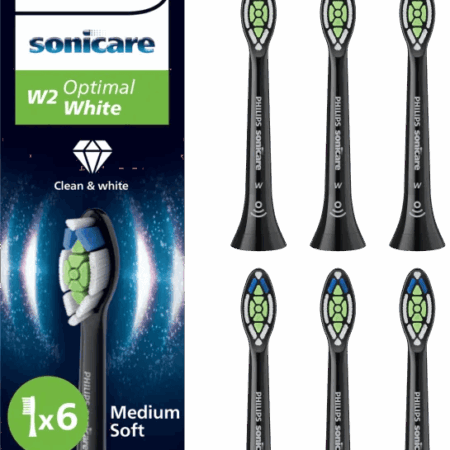 Philips Sonicare Optimal White HX6066/88 Zwart (6 stuks)