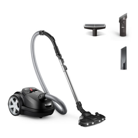Philips XD8122/10 Stofzuiger met zak Zwart | Philips