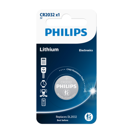 Philips lithium CR2032 3V batterij | Varta