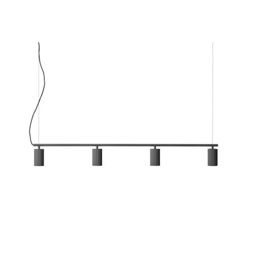 Donna Line 120 Hanglamp - Zwart