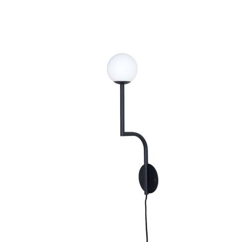 Mobil 46 Wandlamp Fixed - Zwart