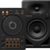 Pioneer DJ DDJ-FLX4 + Pioneer DJ HDJ-X5 Zwart + Pioneer DJ DM-40D Zwart