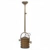 Plafondspot Baxter Antiek Hout
