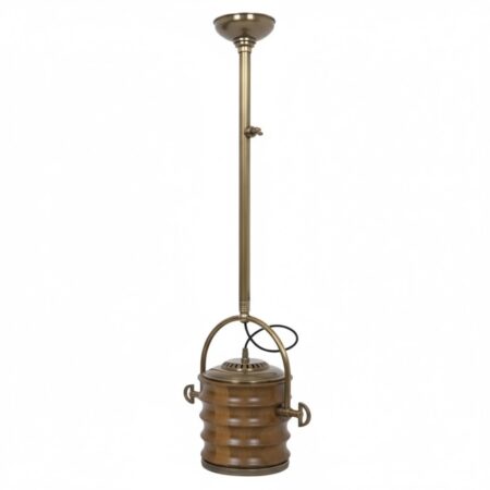 Plafondspot Baxter Antiek Hout