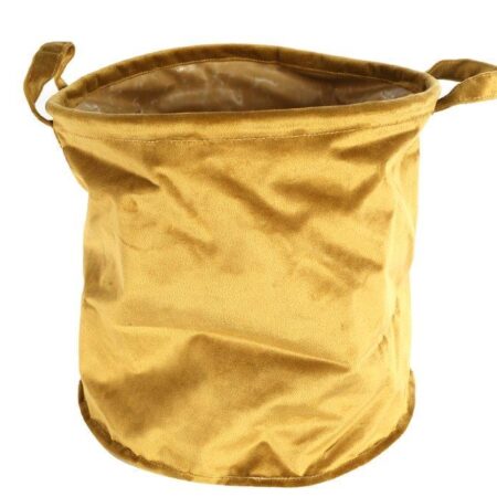 Plantenmand rond Zenzi XL goud