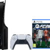 PlayStation 5 Slim Disc Edition + FC 26 + Covers Zwart