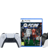 PlayStation 5 Slim Disc Edition + FC 26 + Covers Zwart + Oplaadstation