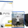 PlayStation 5 Slim Disc Edition + FC 27 + Covers Zwart + Extra Controller Wit