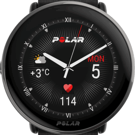 Polar Ignite 3 Titanium/Zwart