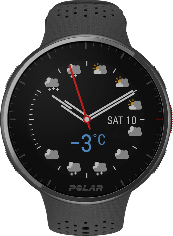 Polar Pacer Pro Grijs