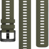 Polar Siliconen Bandje Groen 22mm S/L