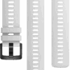 Polar Siliconen Bandje Wit 22mm S/L