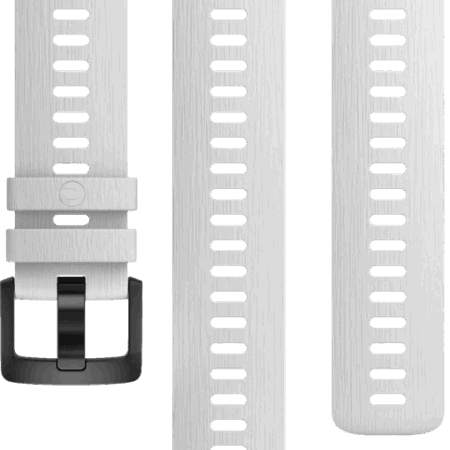 Polar Siliconen Bandje Wit 22mm S/L