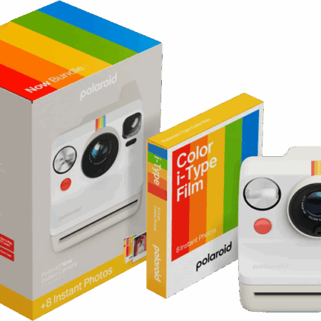 Polaroid Now 3 Wit + Color Film (8 stuks)